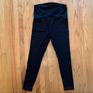 Maternity black leggings